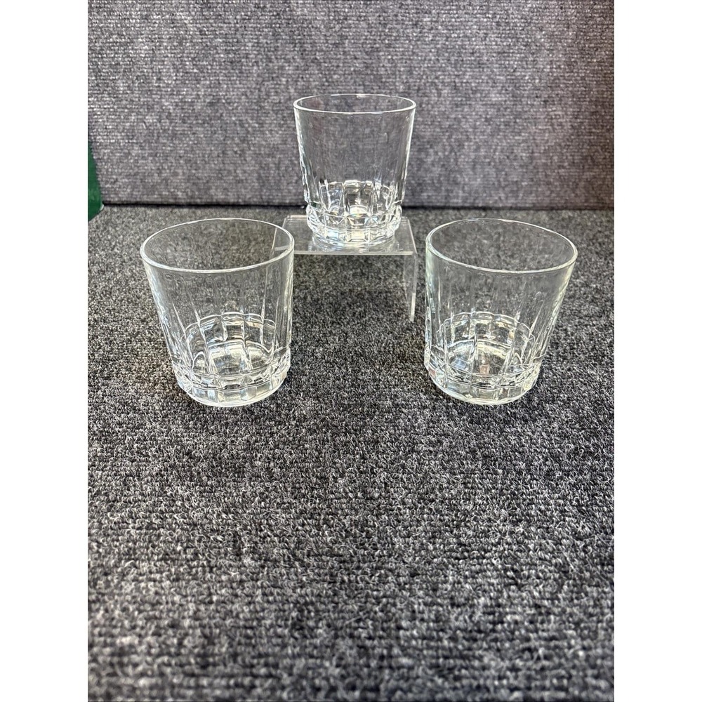 3~Vtg~Cristal D'Arques Durand Old Fashioned Glasses / Chantelle